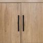 Wycliff Bay Mason 78" Lower Door Bookcase in Monarca, , large