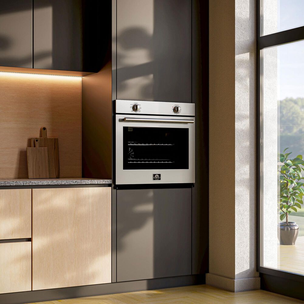 Forno Vomero 30" Single Electric Wall Oven in Stainless Steel, , large