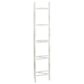 Maple and Jade 15-Rung Partition Ladder with 3 Panels in White, , large