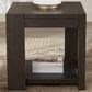 Belle Furnishings Lennox Hill Square End Table in Bark, , large