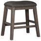 Signature Design by Ashley Caitbrook 5-Piece Counter Height Dining Table Set in Antiqued Gray Wash, , large