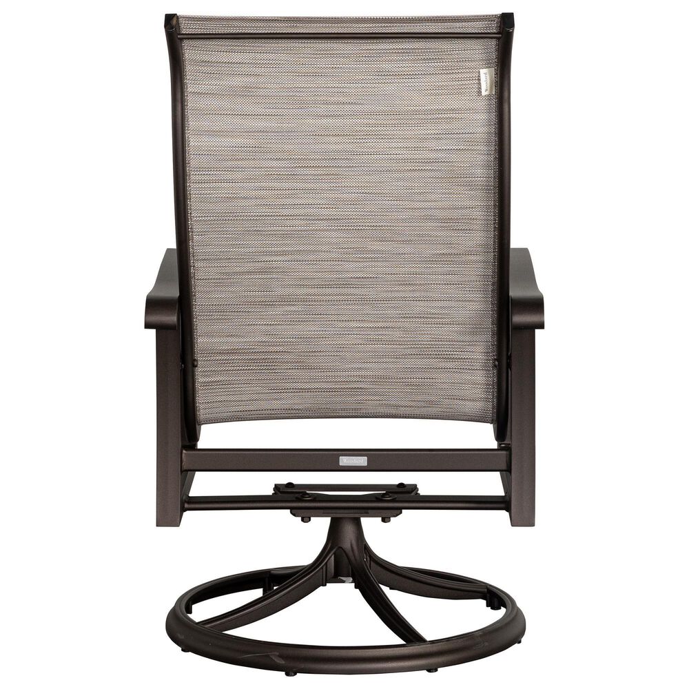 Woodard Cortland 5-Piece Patio Dining Set in Watercolor Tweed Pearly, , large