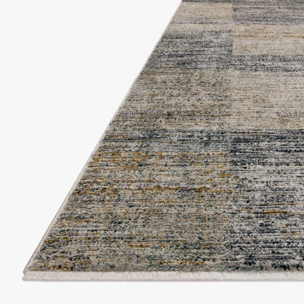 Loloi Soho 2&#39;7&quot; x 12&#39; Grey and Gold Runner, , large