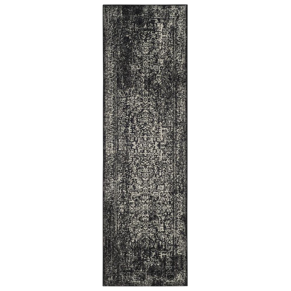 Safavieh Evoke EVK256R-27 2&#39;2&quot; x 7&#39; Black/Grey Runner, , large