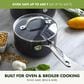 Green Pan Valencia Pro 2-Quart Nonstick Saucepan with Lid in Grey, , large