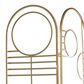 Maple and Jade Room Divider Screen in Matte Gold, , large