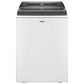 Whirlpool 5.3 Cu. Ft. Top Load Washer and 7.4 Cu. Ft. Top Load Gas Dryer Laundry Pair in White, , large