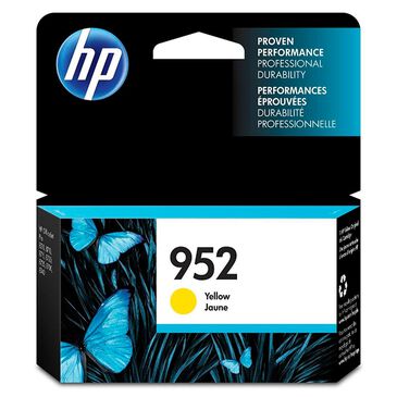 HP 952 Yellow Original Ink Cartridge, , large