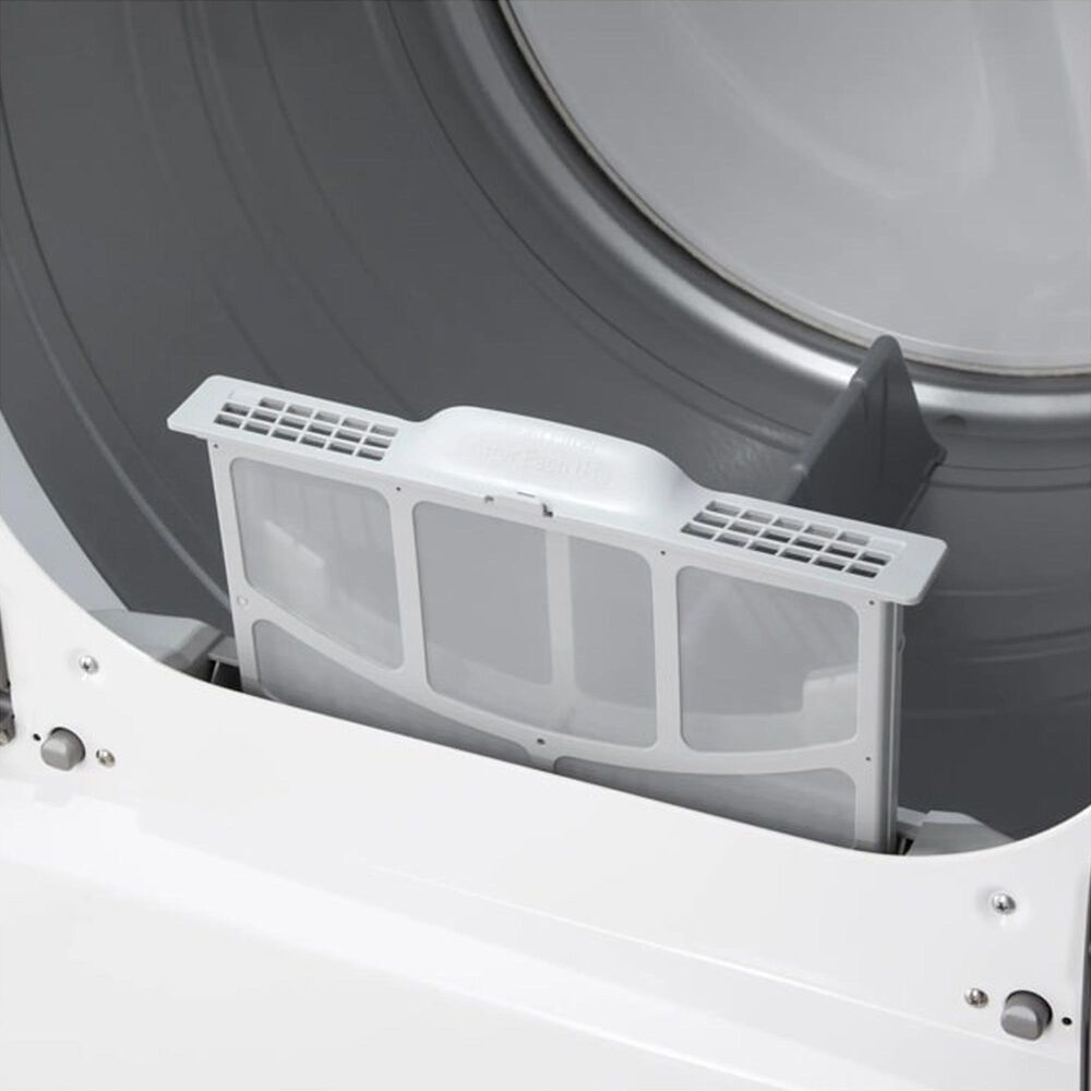 LG 5.5 Cu. Ft. Smart Top Load Washer and 7.3 Cu. Ft. Gas Dryer Laundry Pair in White, , large
