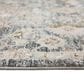 Amer Rugs Fairmont 2"6" x 7"10" Dark Gray Runner, , large