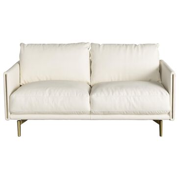 Interlochen Stationary Loveseat in Charming White, , large