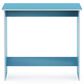 HOMLUX Modern Computer Desk in Light Blue and White, , large