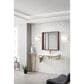James Martin Vanities Boston 39.5" Single Wall Brackets in Radiant Gold with 3 cm White Glossy Resin Top and Rectangular Sink, , large