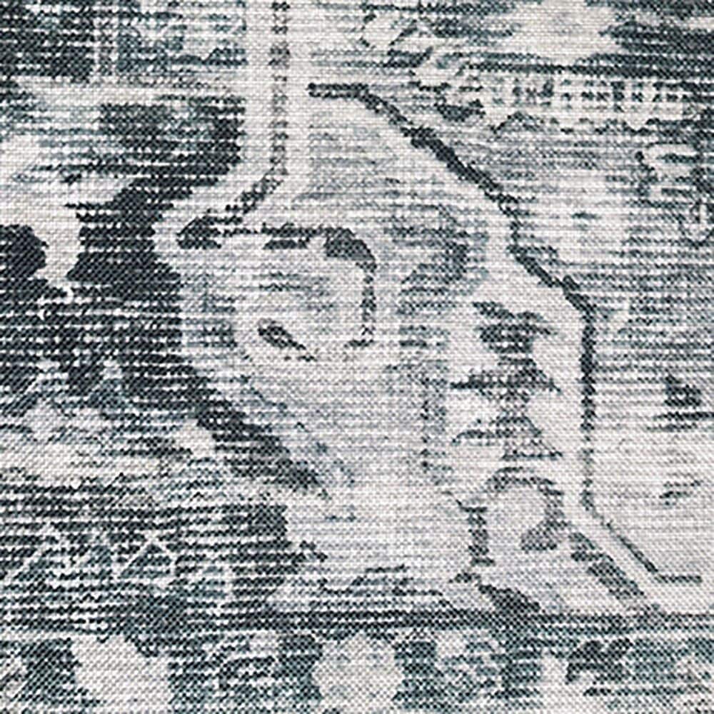 Oriental Weavers Charleston Abstract 7&#39;6&quot; x 10&#39; Charcoal Area Rug, , large
