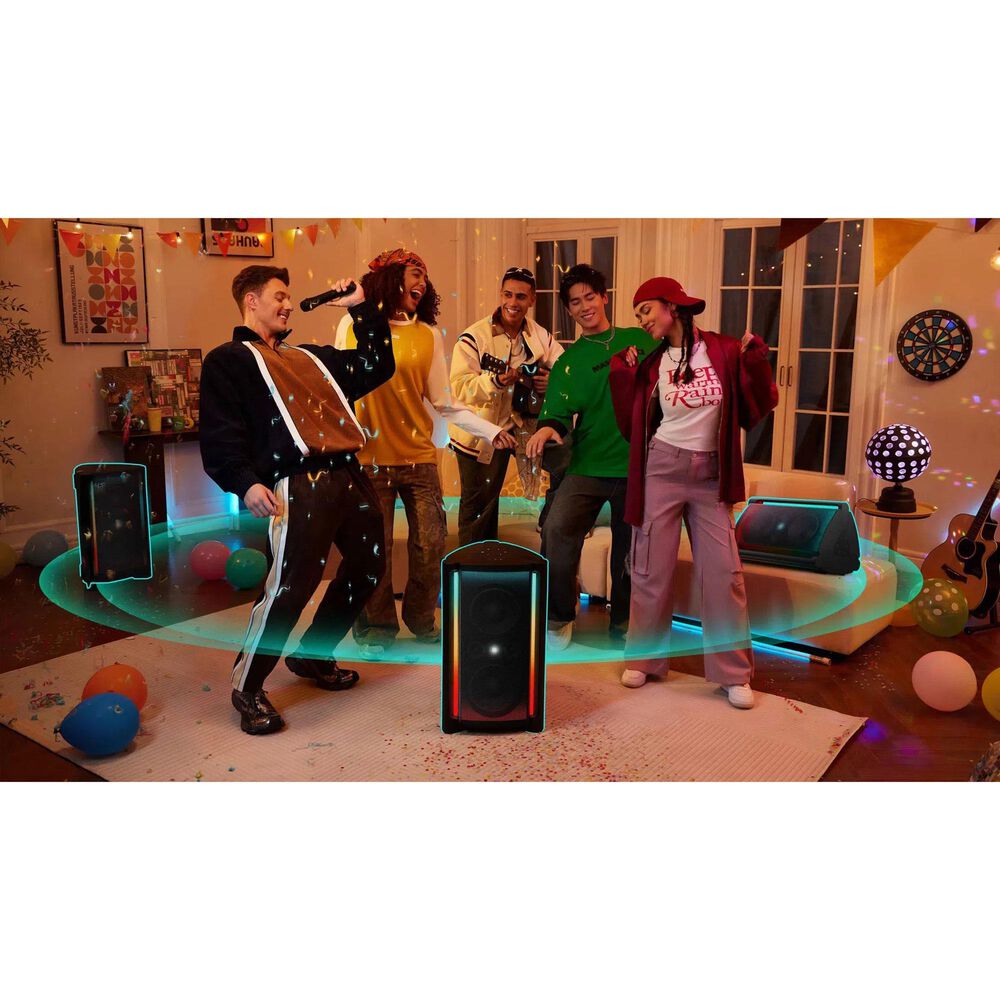 TCL 340W Powerful Sound Party Speaker in Black, , large