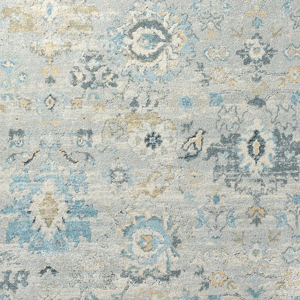 Surya Avellino 12&#39; x 15&#39; Light Beige, Deep Teal, Light Olive, Gray, Tan and Denim Area Rug, , large