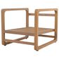Hearth and Haven 2-Piece Patio Chat Set with Cross-Stretcher Base in Beige, , large