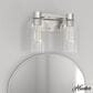Hunter Lochmeade 2-Light Vanity in Brushed Nickel, , large