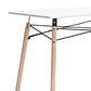 Ashley Jaspeni Writing Desk in White and Natural, , large
