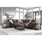 Ashley WillowBend 3-Piece Sectional with LAF Sofa in Umber, , large