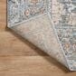 Loloi II Odette 11"2" x 15"7" Sky and Rust Area Rug, , large