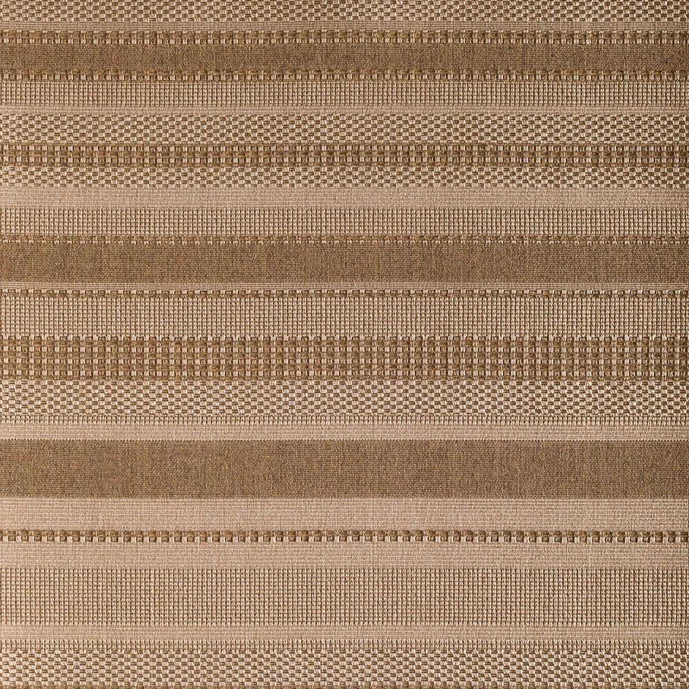 Central Oriental Santorini Large Stripe 5&#39;3&quot; x 7&#39;7&quot; Earth Area Rug, , large
