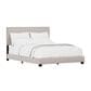 Richlands Furniture Willow Queen Upholstered Panel Bed in Gray Fog, , large