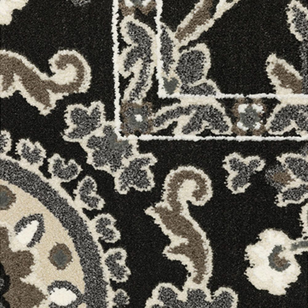 Oriental Weavers Raylan Oriental 5&#39;3&quot; x 7&#39;6&quot; Black Area Rug, , large