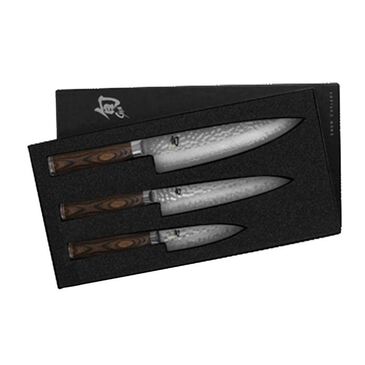 Shun 3 Piece Premier Starter Knife Set, , large