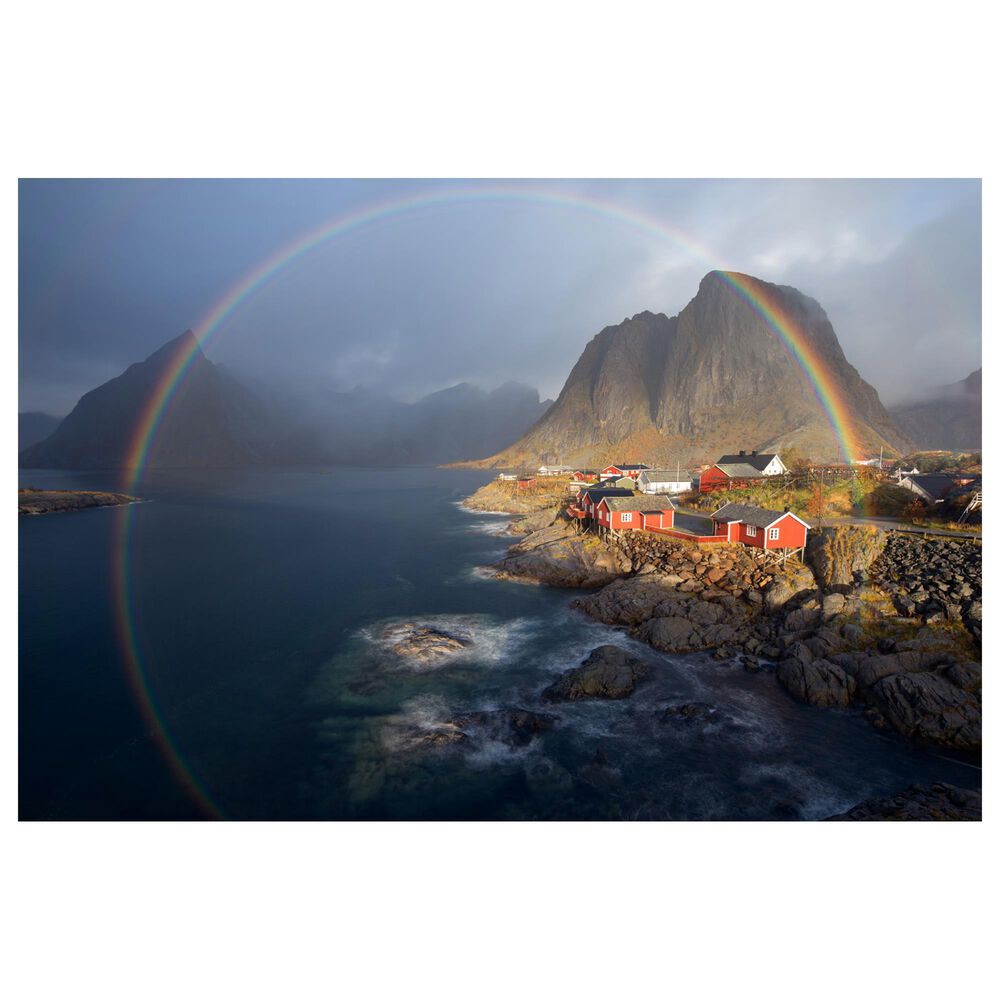 Timberlake Nicolas Schneider "In The Rainbow" 22" x 32" Canvas Art, , large
