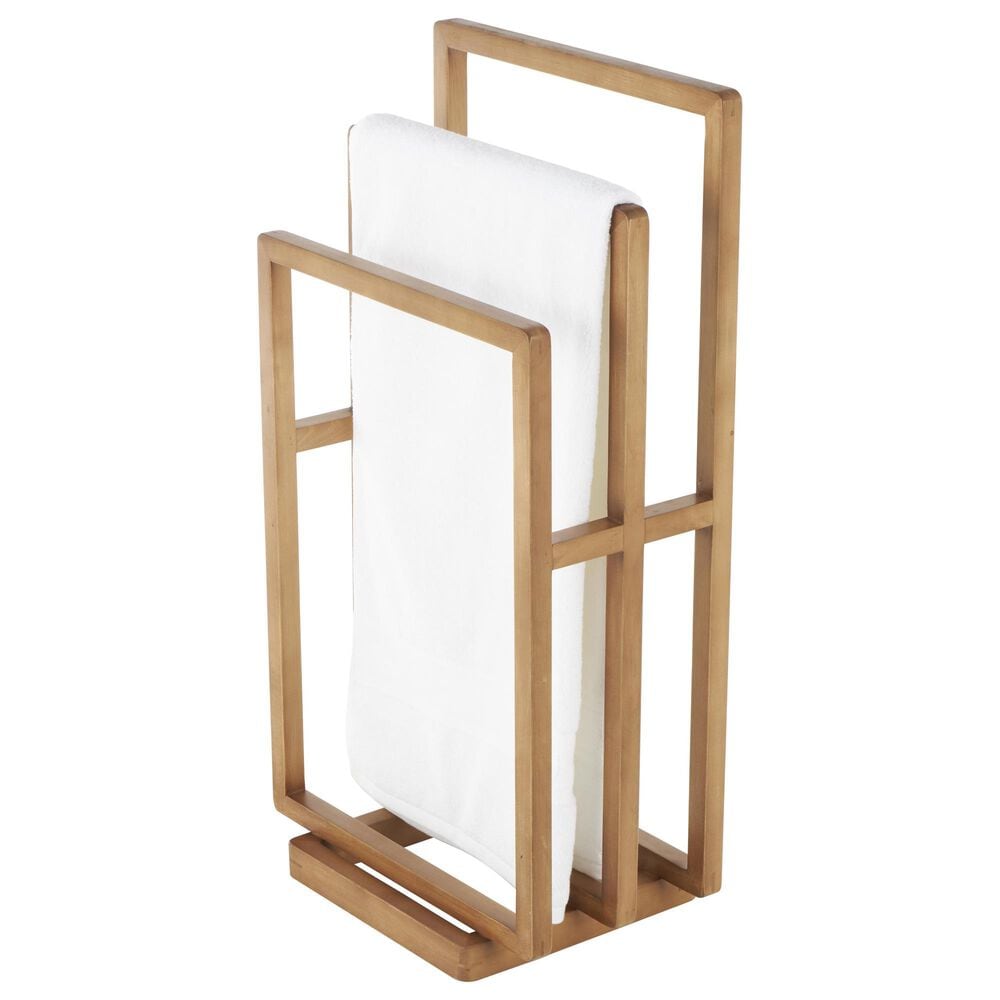 Maple and Jade Modern Closet Quilt Rack in Brown, , large