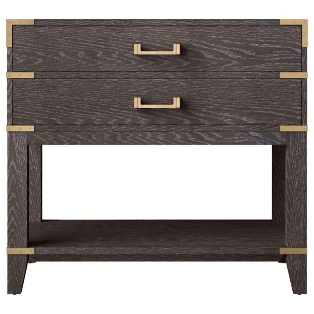 Lexora Home Norwalk 36&quot; Single Bathroom Vanity in Brown Oak with White Quartz Top and Rectangular Sink, , large