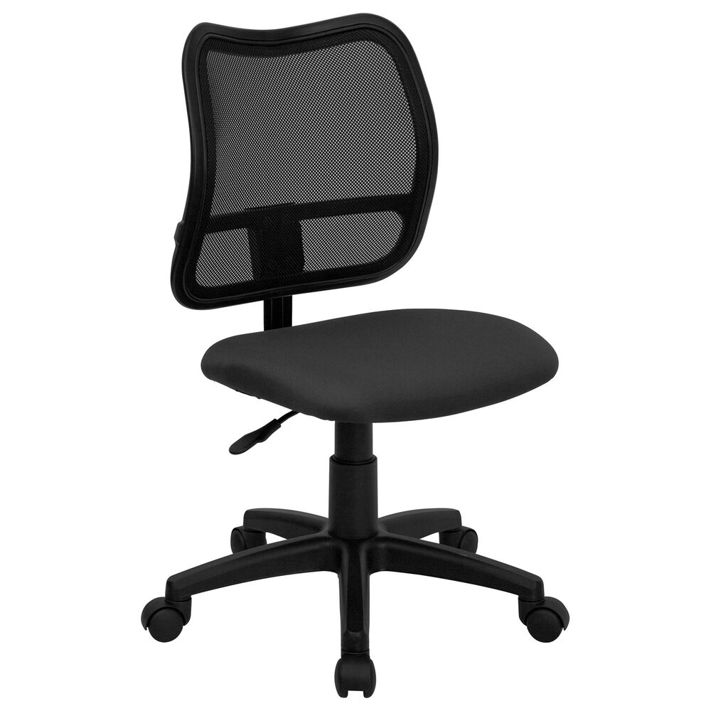 Flash Furniture Swivel Task Chair in Gray, , large