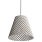 Golden Lighting Clarus 14" 1-Light LED Pendant in White Sandstone, , large
