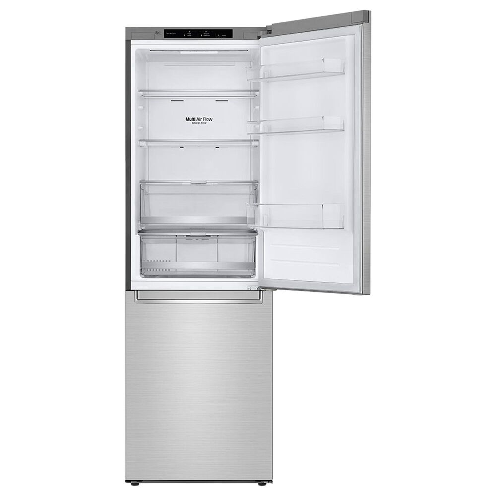 LG 12 Cu. Ft. Bottom Freezer Counter-Depth Refrigerator in Stainless Steel, , large