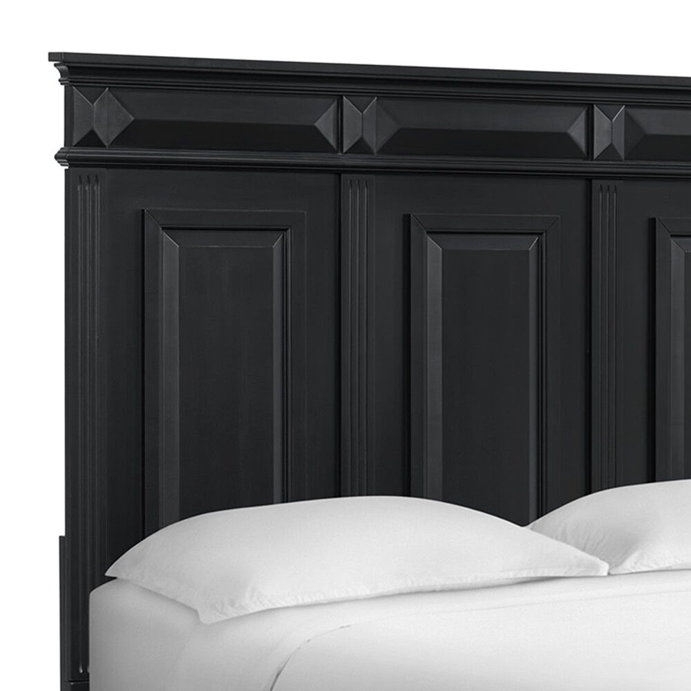 Mayberry Hill Bridgestone Queen Panel Bed in Black, , large