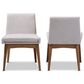 Baxton Studio Nexus Side Chair with Greyish Beige Cushion in Walnut Brown (Set of 2), , large