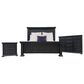 Woodland & Co Castle Queen Bed with Dresser and Nightstand in Pure Merle, , large