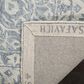 Safavieh Micro-Loop 4" x 6" Blue and Light Blue Area Rug, , large