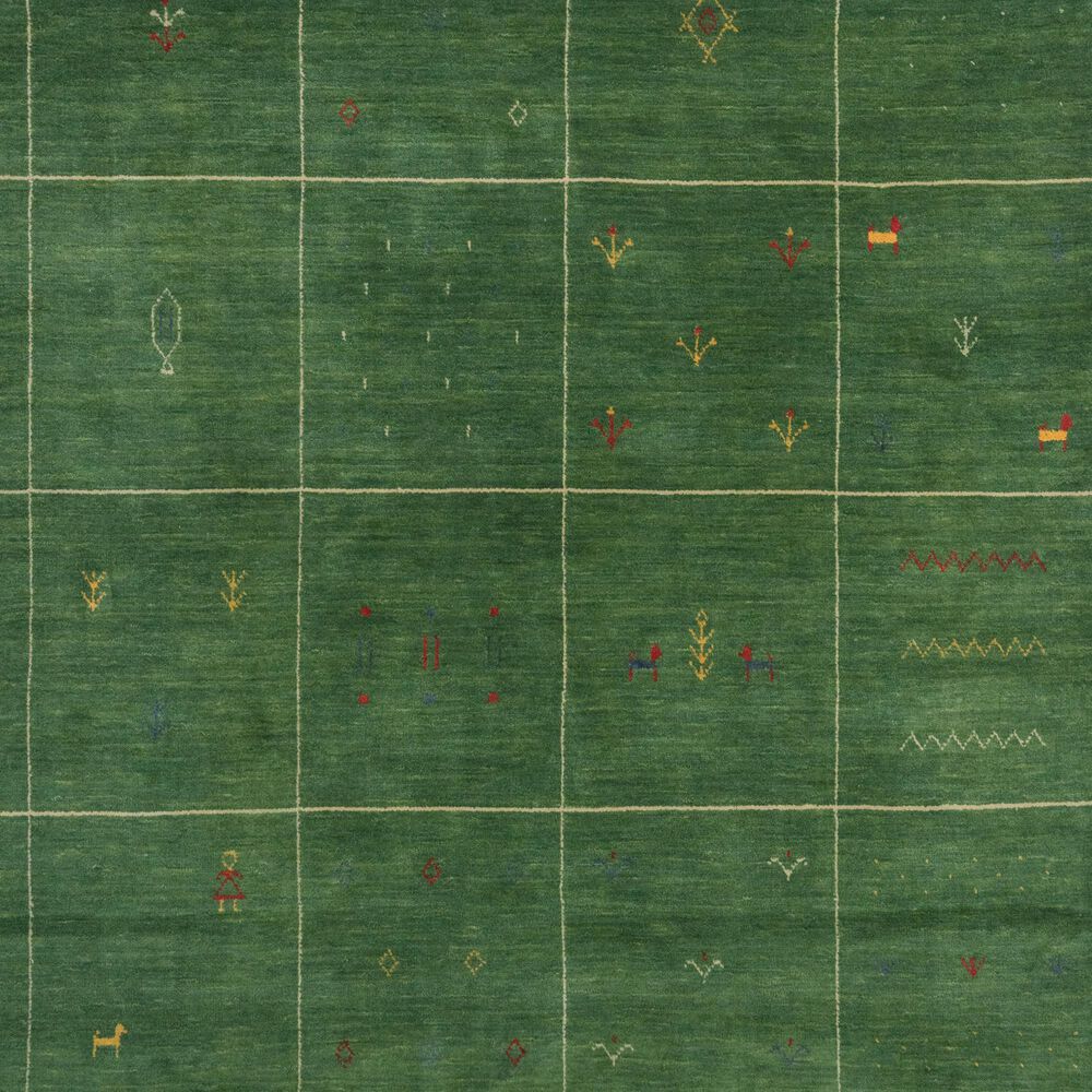 Capel Zagros 3493RS10001400220 10&#39; 0&quot; x 14&#39; 0&quot; Verdant Green Area Rug, , large
