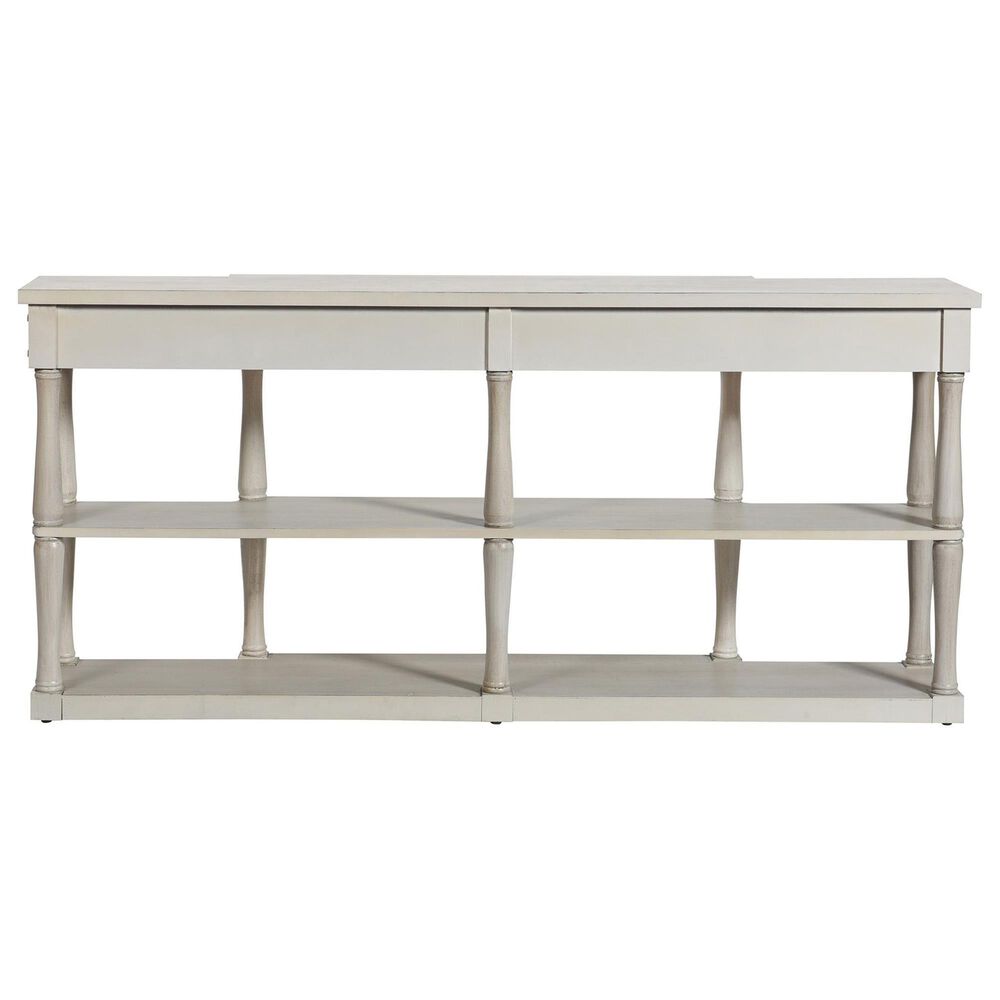 Stylecraft Lamps Inc Wilshire Breakfront Longboard Table in Distressed Light Gray, , large