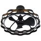 Cal Lighting Pembroke Ceiling Fan Light in Dark Bronze, , large