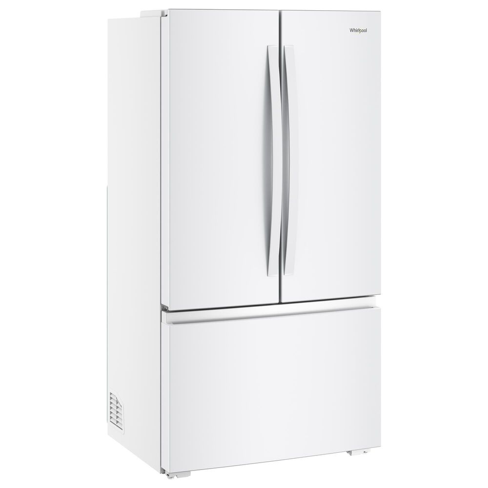 Whirlpool 24.3 Cu. Ft. Counter Depth 3-Door French Door Refrigerator in White, , large