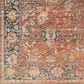 Surya Carlisle 2" x 2"11" Brick Red, Dark Brown, Olive, Off-White and Medium Gray Area Rug, , large