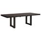 Ashley Neymorton Rectangular Dining Table in Dark Grayish Brown - Table Only, , large