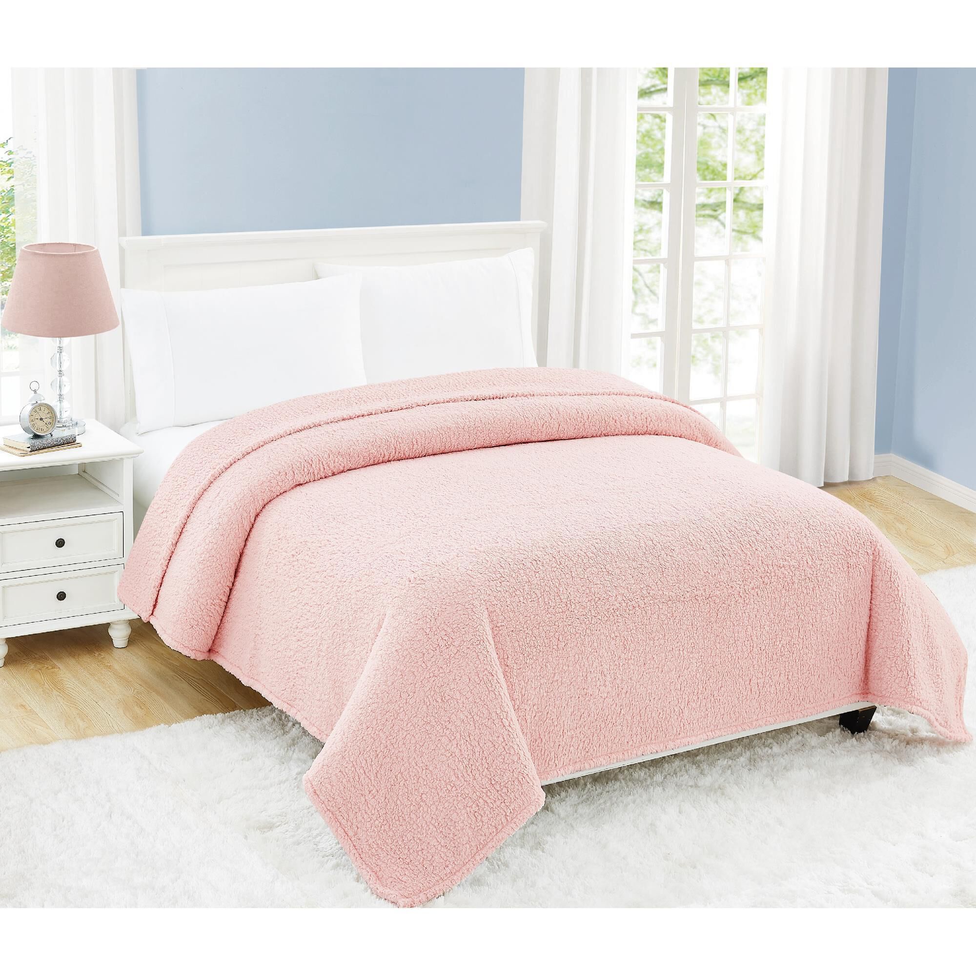 Blush sales queen blanket