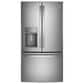 GE Profile 4pc Kitchen Package with Refrigerator, Range, Microwave, and Dishwasher in Stainless Steel, , large