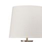Splendor Living Piper Ceramic Table Lamp in Cream and Antique Brass, , large