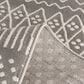 Central Oriental Corso Alvis 5" x 7"6" Grey and White Area Rug, , large