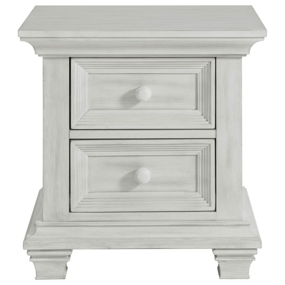 Oxford Baby Weston 2 Drawer Nightstand in Vintage White, , large